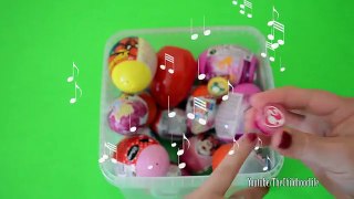 Chupa Chups Surprise Lollipops Surprise Eggs Barbie Kinder Eggs Nursery rhymes | TheChildhoodLife