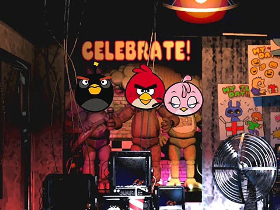 Five Nights at Reddys ( A Angry Birds and Five Nights at Freddys Parody )