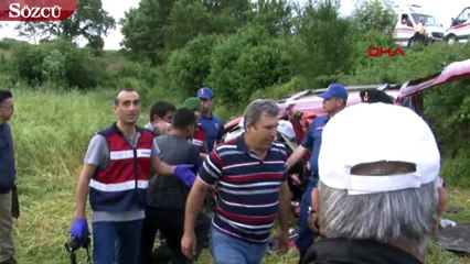 Balıkesir’de feci kaza