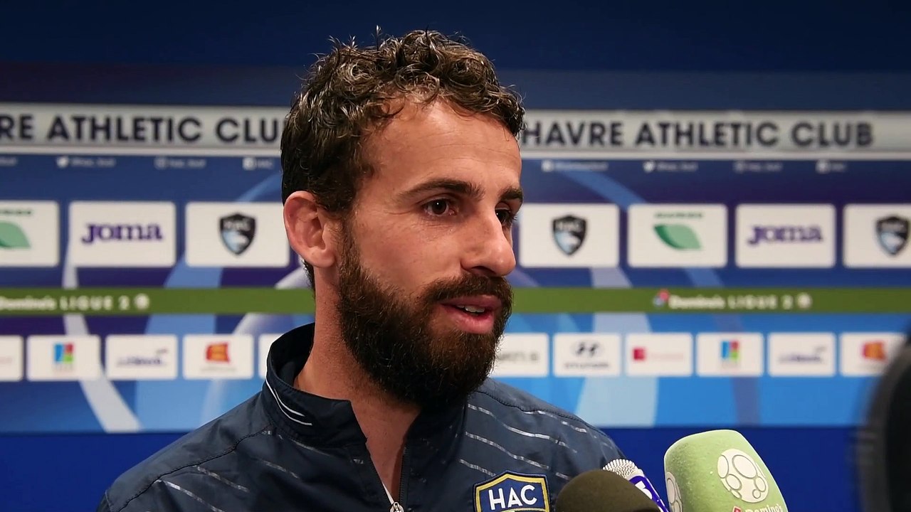 Après HAC - Tours (2-0), réaction d'Alexandre Bonnet