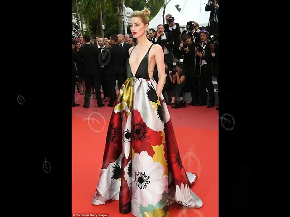 Cannes Film Festival Amber Heard stuns for Sorry Angel premiere