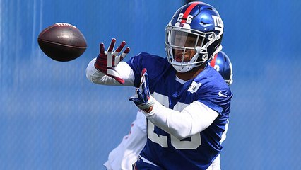 Highlights from Saquon Barkley's first day at Giants rookie minicamp