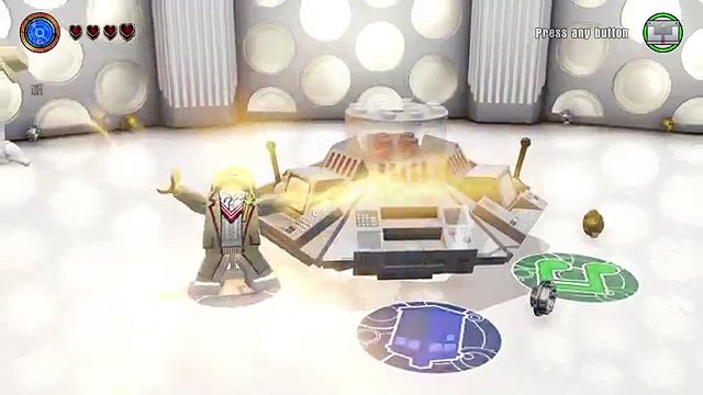 LEGO Dimensions - All 13 Doctors Entrance & Exit Lines (All TARDIS Interiors)