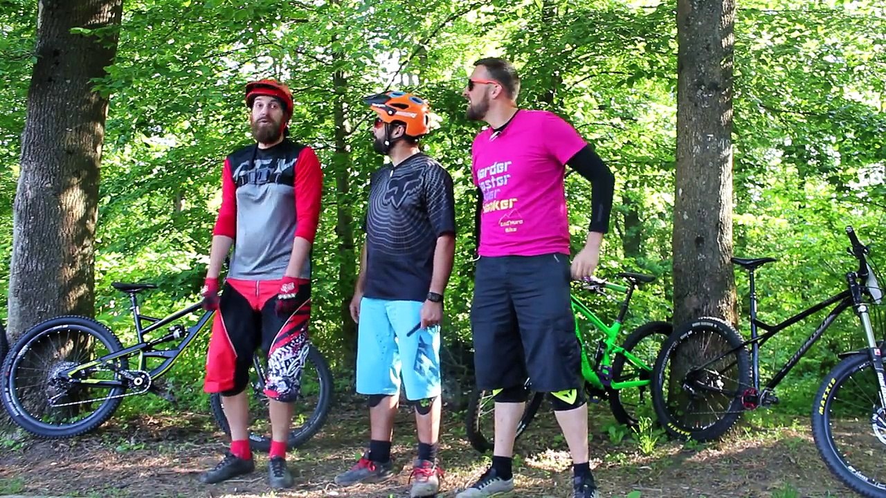 Initiation Enduro - VTT XC avec un mec normal teste l'Enduro Pirate