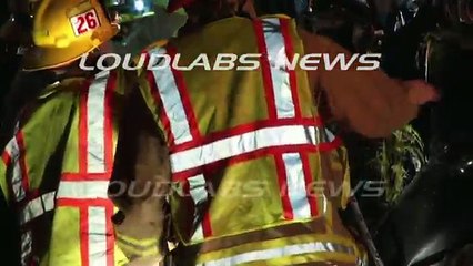 SUV Fatality / Glendale RAW FOOTAGE *graphic*