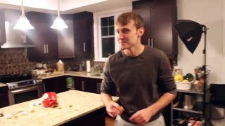 IMPOSSIBLE CHICKEN NUGGET TRICK SHOTS