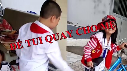 Tony | Trẻ Trâu Thi Xe Đạp Chậm Giành Quả BOM Khói Mini - Cycle Race For Children