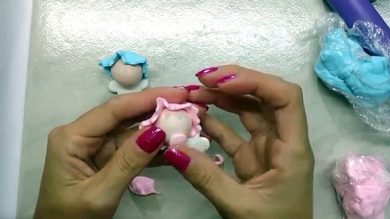 Distintivos Baby Shower en porcelana fría recuerdos souvenirs