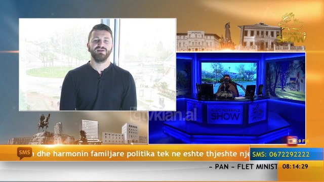 Aldo Morning Show/ I dergon foto nudo te dashures, ndahet cifti ne Vlore (07.03.2018)