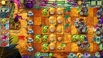 Plants vs Zombies 2 - Jurassic Marsh Day 12 Replay: Dont lose more than 6 plants