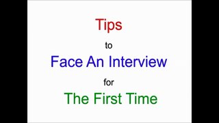 William Almonte - How to Face An Interview For The First Time