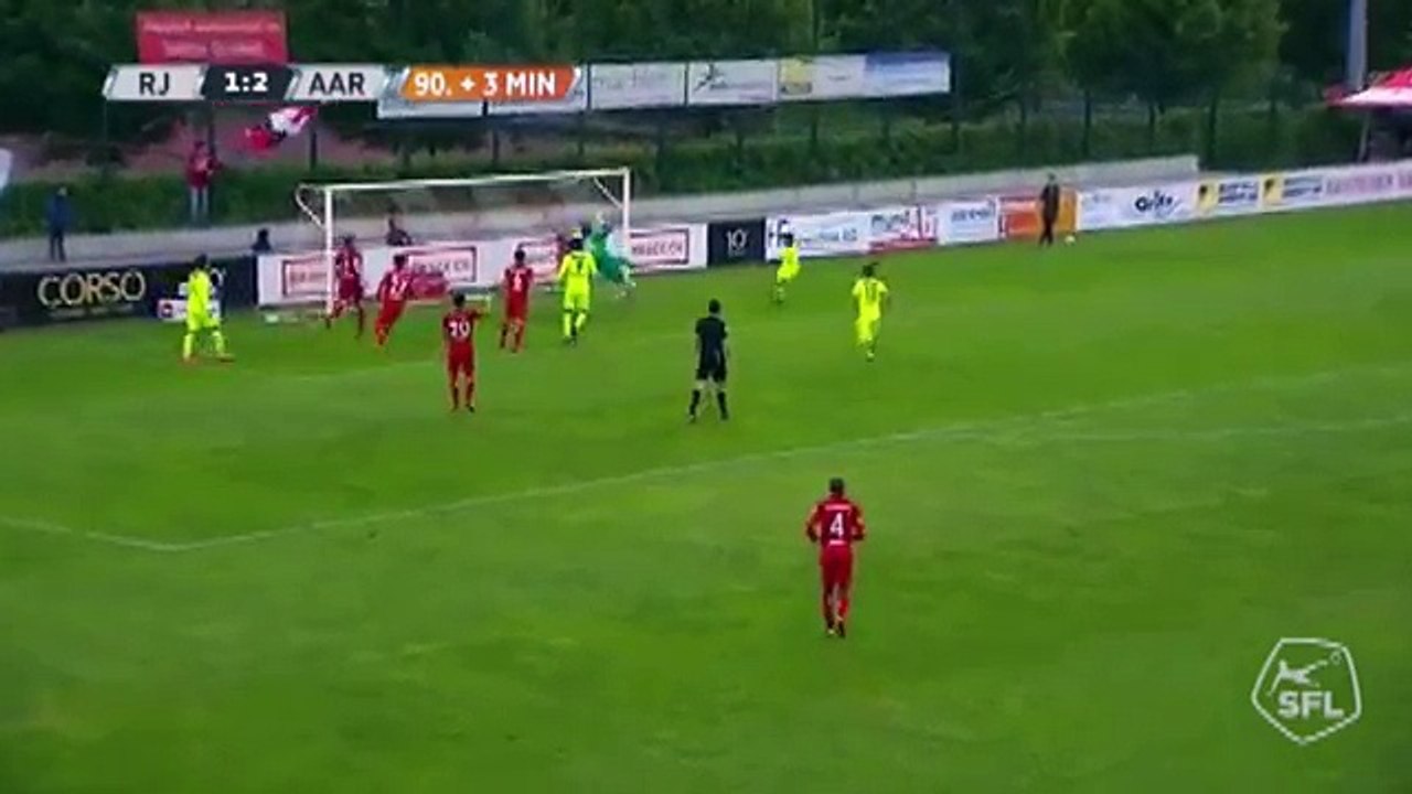 Rapperswil-Jona 1:3 Aarau (Switzerland. Challenge League. 10 May 2018)
