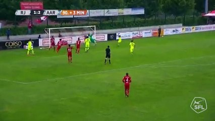 Rapperswil-Jona 1:3 Aarau (Switzerland. Challenge League. 10 May 2018)