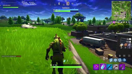 I AM THE METEOR! (Fortnite Battle Royale THANOS Mode)