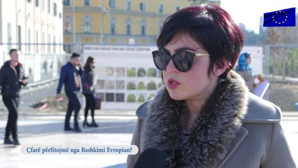REPORT TV - Cikli BE, Flamuri me 12 yje. Çfarë përfitojmë nga Bashkimi Evropian?