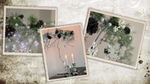 Weihnachtsdeko basteln - weihnachtlichen Zweig dekorieren Tutorial | Deko Kitchen