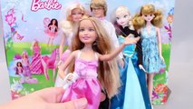 Barbie Wedding Elsa Dress up Doll & Dolls Chelsea Swing Set Toys