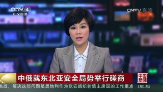 [中国新闻]中俄就东北亚安全局势举行磋商 | CCTV-4
