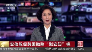 [中国新闻]安倍敦促韩国撤除“慰安妇”像 | CCTV-4
