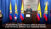 #AlDíaen60Segundos  El presidente Lenín Moreno pidió la renuncia de sus ministros; los detalles de esta y otras informaciones del día en ►