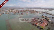 Report TV sjell pamje ekskluzive nga situata e përmbytjeve në Shkodër