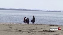Report TV - Reshjet e shumta bregdeti i Shëngjinit mbulohet nga plehërat