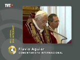 Papa Bento XVI diz que está com a consciência tranquila