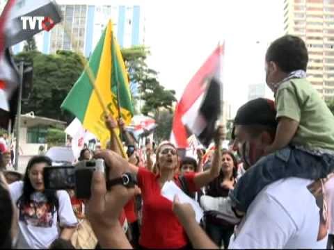 Movimentos sociais realizam ato em solidariedade ao povo sírio