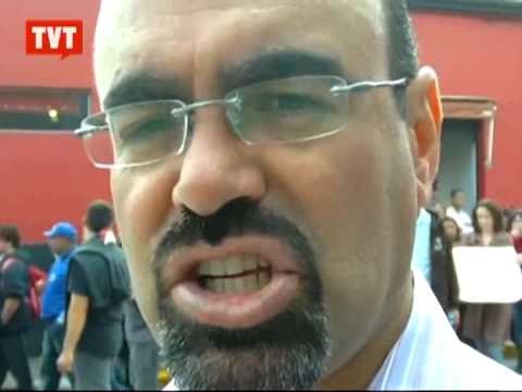 Greve: servidores municipais fazem passeata em Mogi das Cruzes