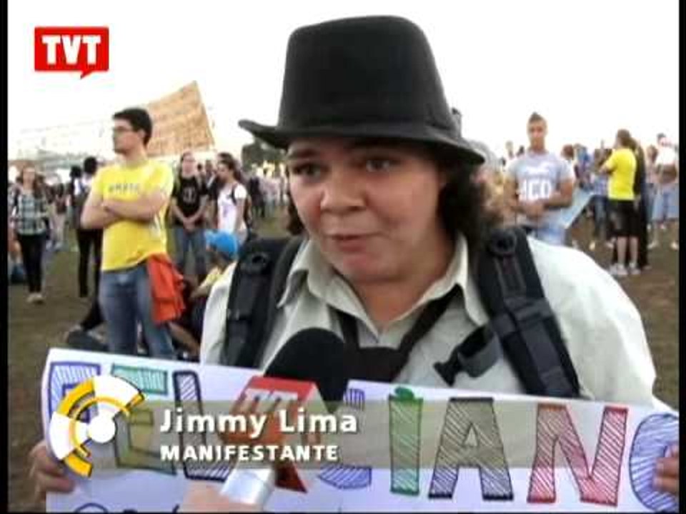 Manifestantes voltam às ruas em Brasília