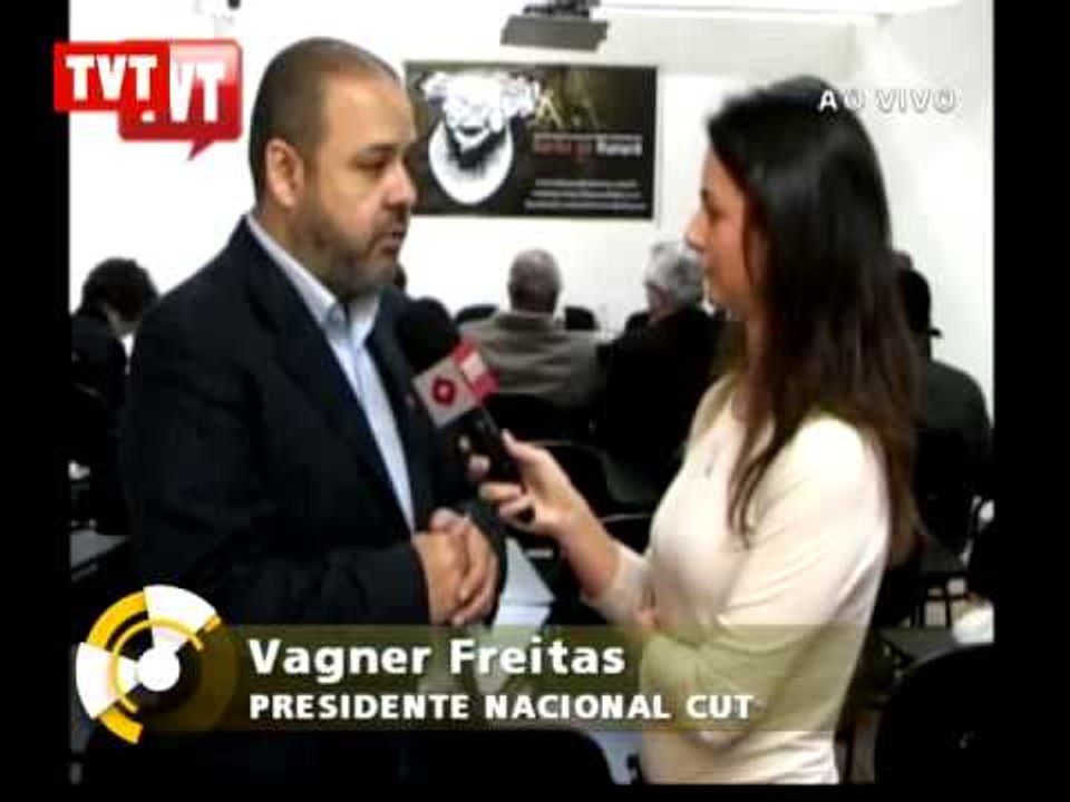 Centrais Sindicais participam de coletiva sobre Dia Nacional de Luta