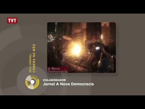 Jornalismo colaborativo: manifestação em apoio à educação acaba em violência.