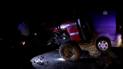 Samsat'da trafik kazası: 2 ölü, 5 yaralı - ADIYAMAN