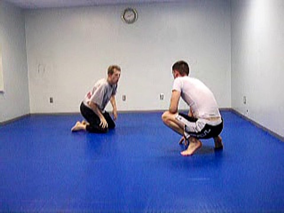 Jujitsu grappling kimura tap