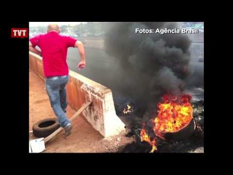 MTST para rodovias por moradia em Brasília e cinco são presos