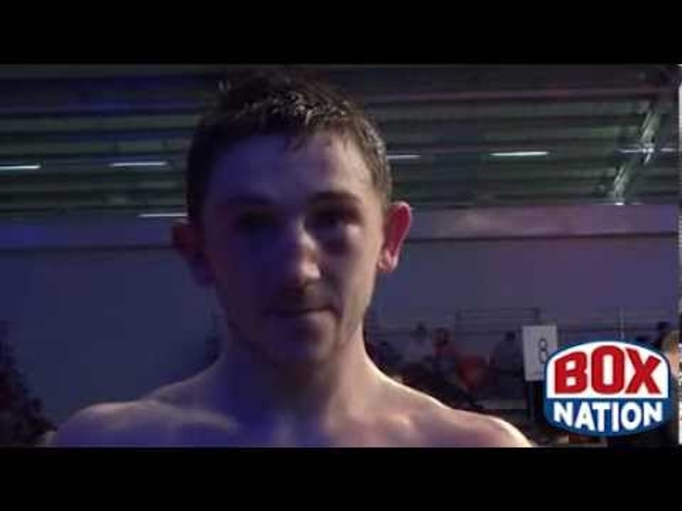 JAMES DICKENS TALKS ABOUT HIS WIN OVER KRZYSZTOF ROGOWSKI