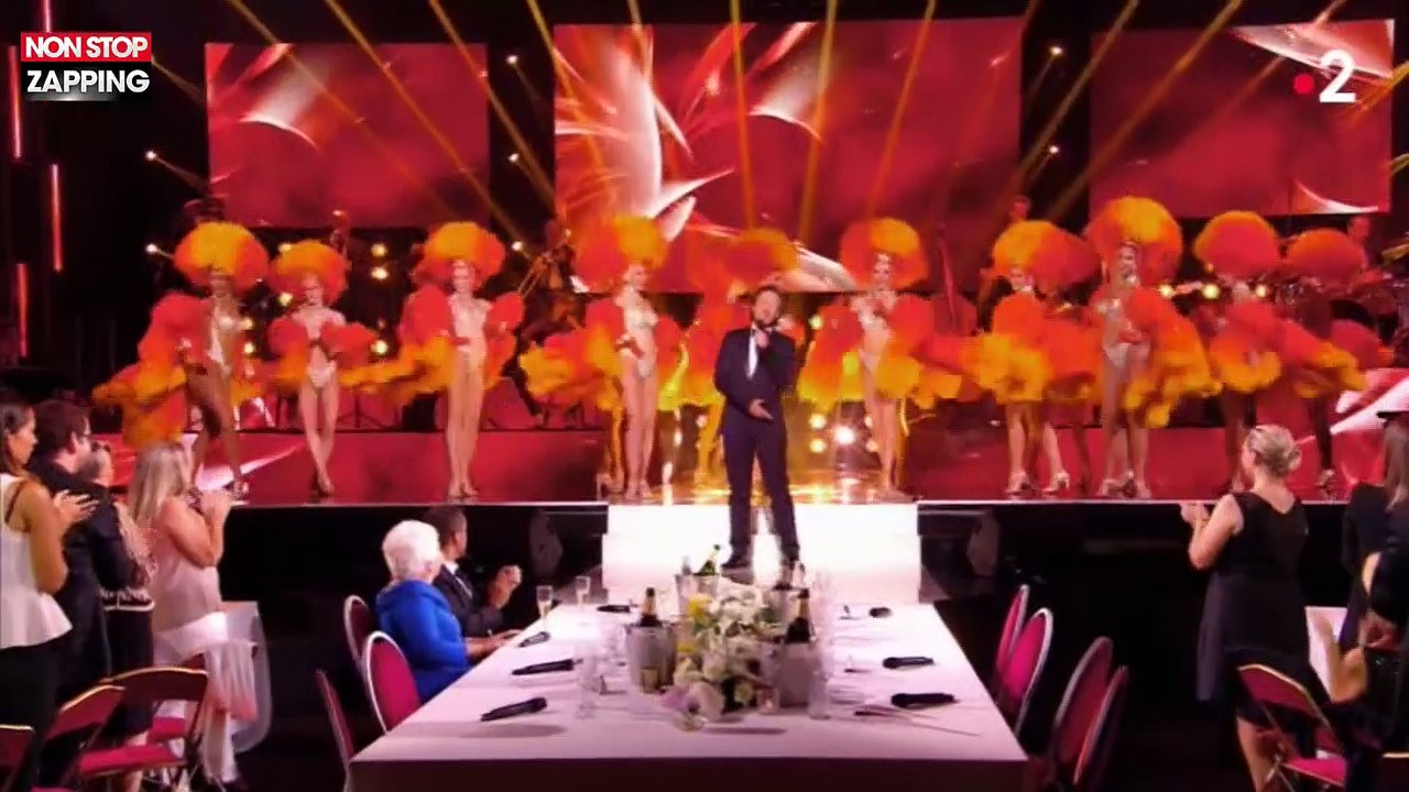 Line Renaud bon anniversaire : Stéphane Bern ouvre la soirée en chantant (Vidéo)