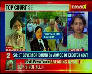 Delhi Power Tussle KTS Tulsi speaks to NewsX on Supreme Court's verdict