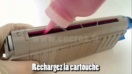 Comment recharger un toner Okidata C710