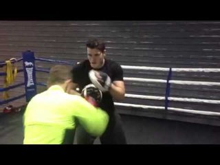 Carl Frampton Sparring/Pad session