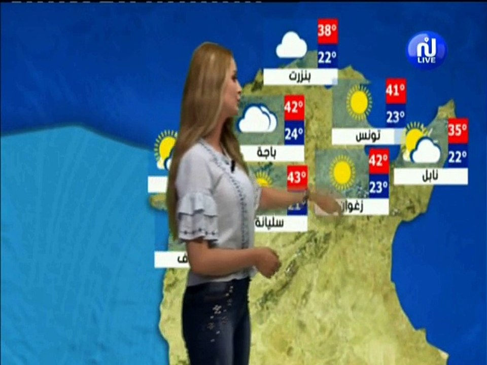 النشرة الجوية ليوم  الإربعاء 04 جويلية 2018 - ق...
