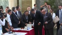 Milletvekili kayıt işlemleri sürüyor - AK Parti Genel Başkan Yardımcısı Hamza Dağ ve Alpay Özalan - TBMM
