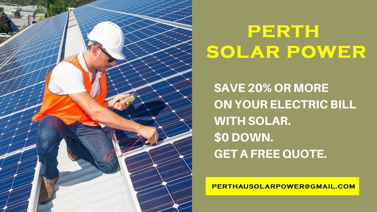 Solar Panel Costs Perth - Affordable Solar Energy Perth