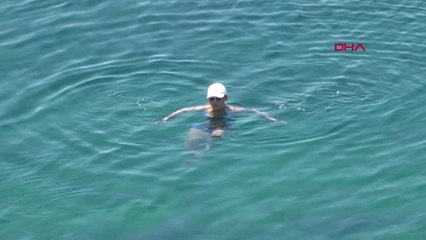 Antalya'da Kavurucu Sıcaklar Başladı