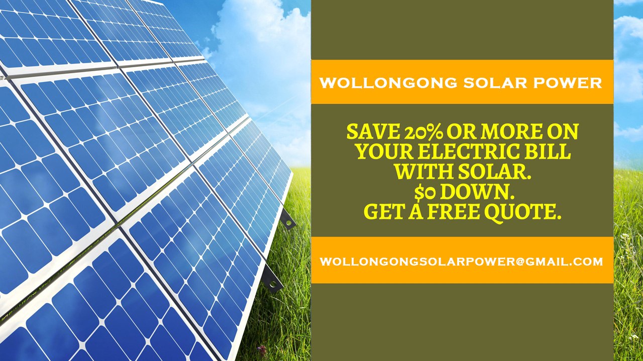 Solar Panel Costs Wollongong - Affordable Solar Energy Wollongong