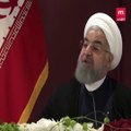 #روحانى در سوييس:درصورتی که نفت ایران از منطقه به جهان نرود، دیگر کشورهای منطقه هم قادر به صادرات نخواهند بود...اگر می‌توانید امتحان کنید تا نتیجه‌اش را ببینید