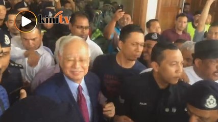 Tải video: Najib pulang selepas diikat jamin RM1 juta