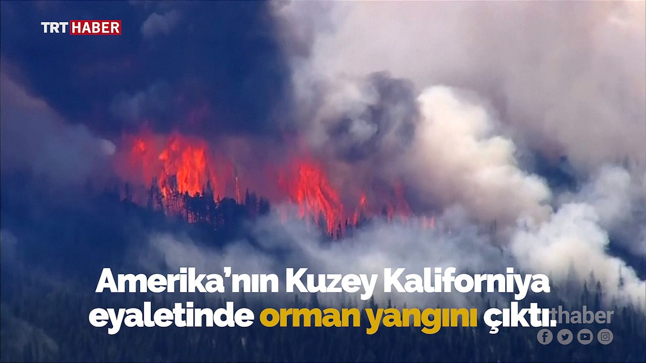 ABD'de orman yangınları giderek büyüyor
