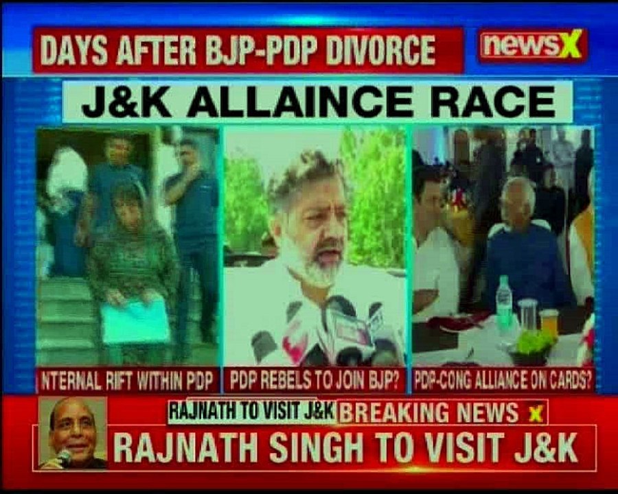 Days after BJP-PDP divorce, parties testing Jammu and Kashmir turf