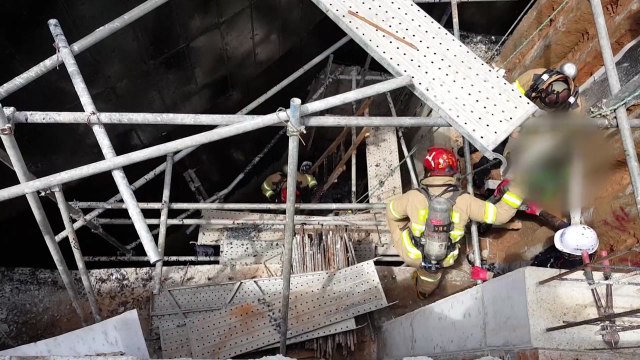 상가 신축 공사 현장에서 근로자 1명 질식 / YTN